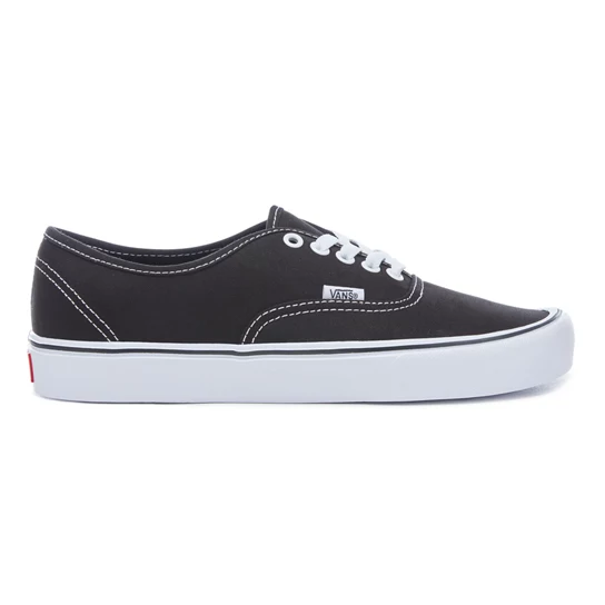 Vans Authentic Lite nere da uomo, modello VN0XB36BT in tela con suola in gomma waffle