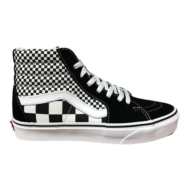 Vans SK8-HI (mix checker) VN0A38GEQ9B black true white