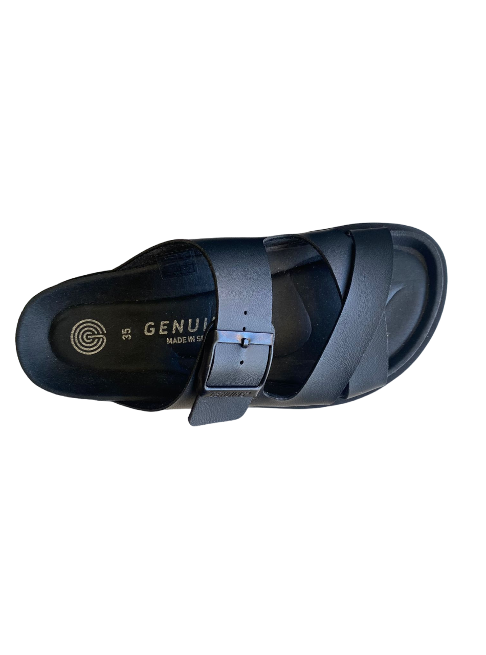 Genuins Corinna Vegan women&#39;s sandal G104818 black 