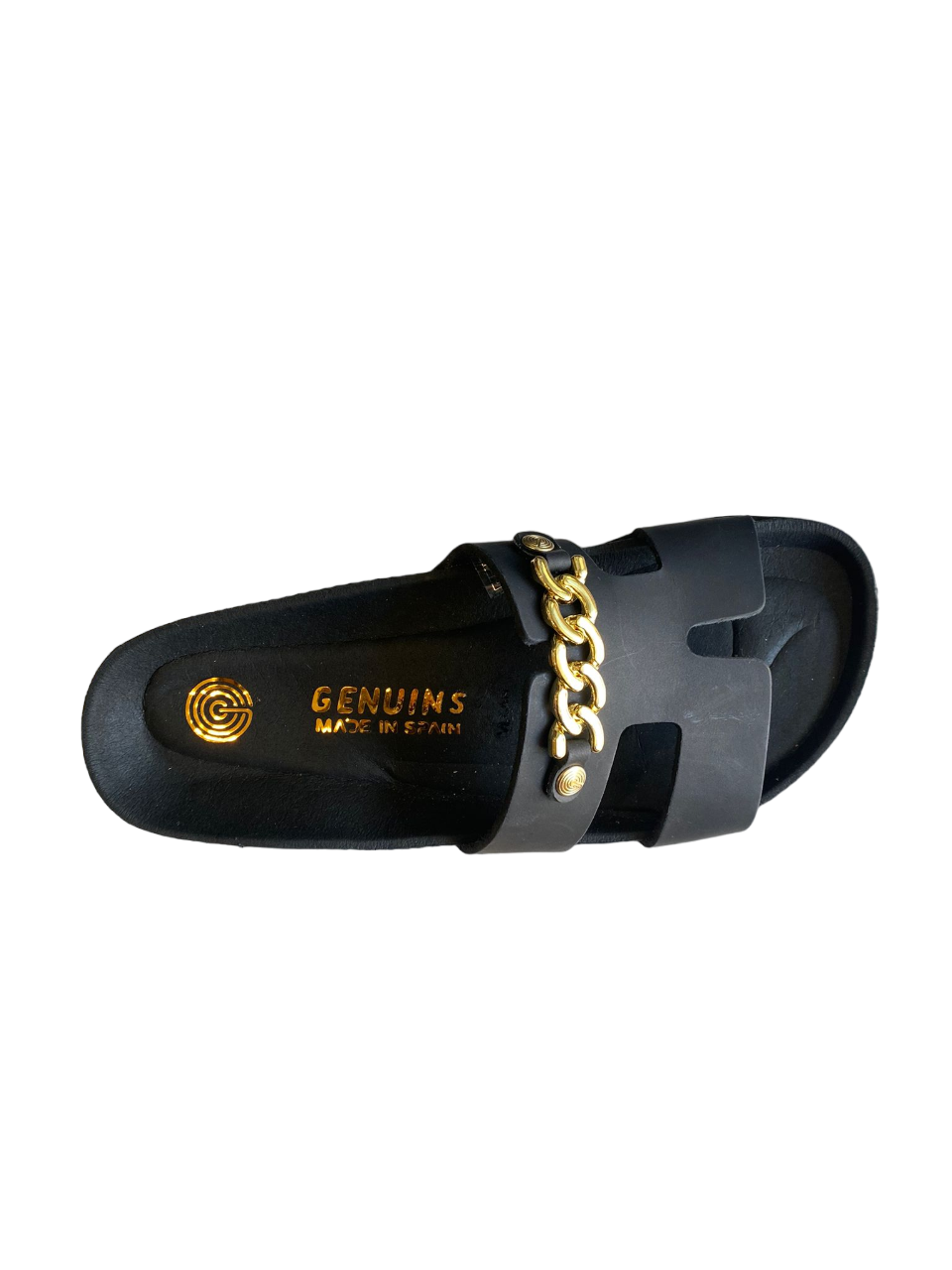 Genuins sandalo da donna Hilton Oiled Leather G103895 black