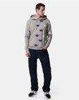 Kappa Authentic Fancy men's sweatshirt 351261W 77M gray mid melange