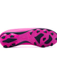 Adidas football boot for boys X Speedportal.4 FxG GZ2455 pink-white-black