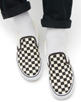 Vans low sneakers for adults Classic Slip-On VN000EYEBWW1 black white checkered