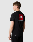 The North Face Red Box Tee short sleeve t-shirt NF0A22TX2JK31 black