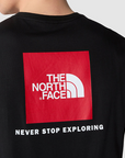 The North Face Red Box Tee short sleeve t-shirt NF0A22TX2JK31 black