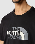 The North Face maglietta manica corta da uomo S/S Easy NF0A2TX3JK31 nero