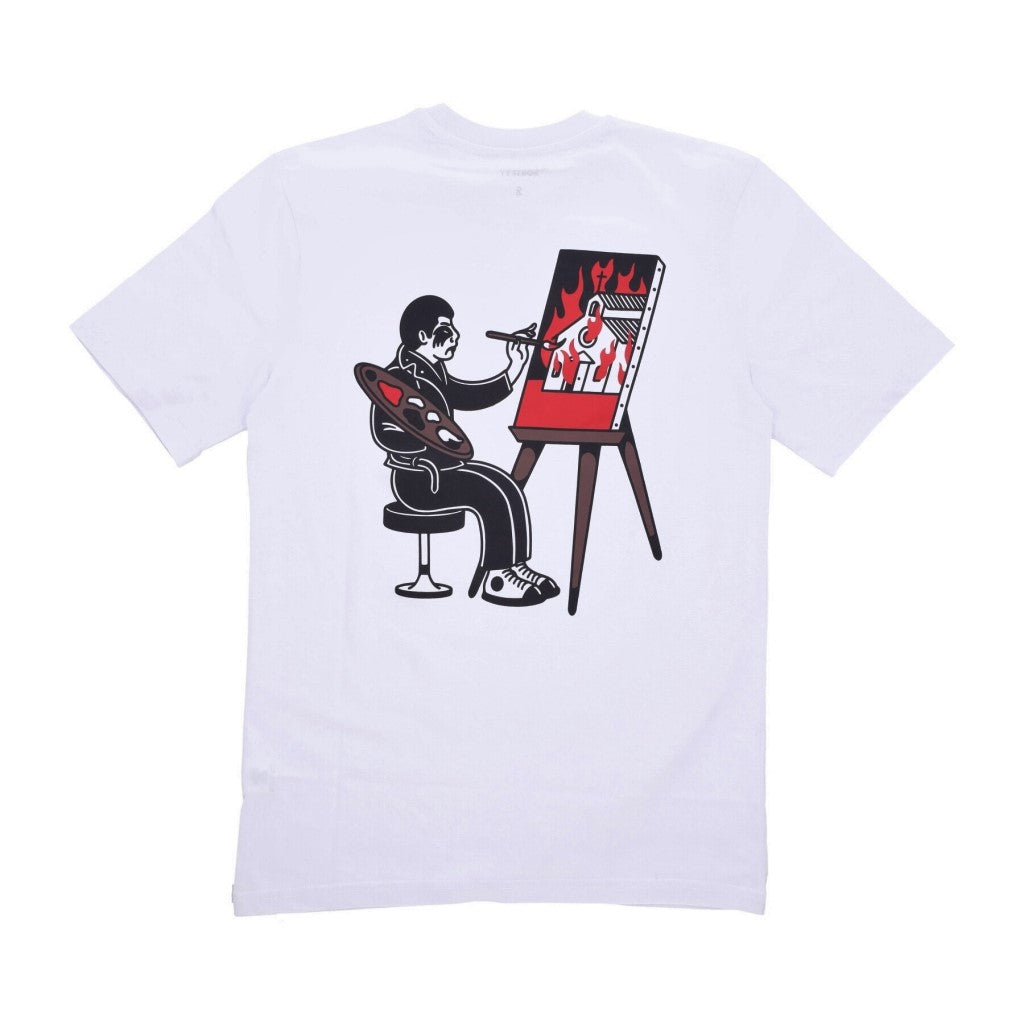 Doomsday T-shirt da uomo con stampa Art Class white