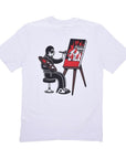 Doomsday T-shirt da uomo con stampa Art Class white