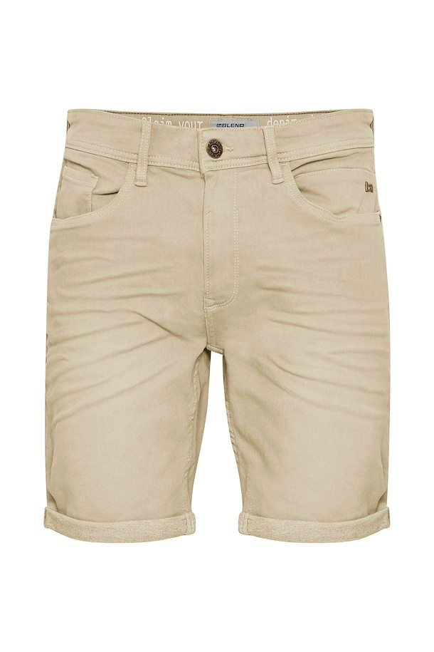 Blend Men&#39;s denim shorts 20713665 beige