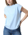 Pepe Jeans short sleeve cropped shirt Bloom PL504821 524 bloom