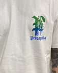 Propaganda men's short sleeve t-shirt Terror 23SSPRTS623 white