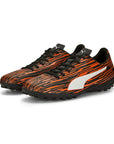 Puma men's soccer shoe Rapido III TT 106574 09 black-white-dragon red