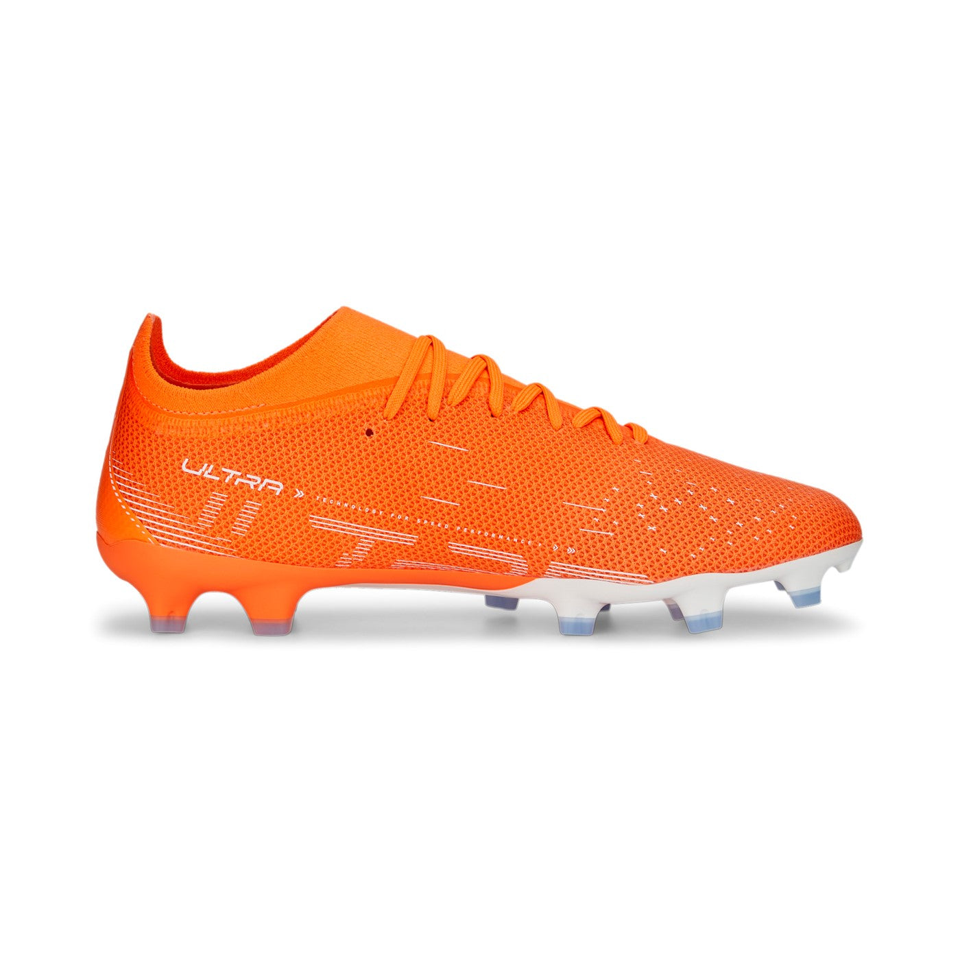 Puma men&#39;s football boot Ultra Match FG/AG 107217 01 orange white blue