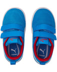 Puma children's sneakers shoe Courtflex V2 Mesh V Inf 371759 10 light blue-white