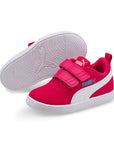 Puma sneakers da bambina con chiusura con strappo Courtflex V2 Mesh V Inf 371759 11 fucsia