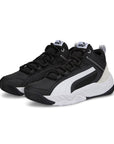 Puma sneakers alta da ragazzo Rebound Future Evo Core Jr 386170 01 black-white