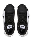 Puma high-top sneakers for boys Rebound Future Evo Core Jr 386170 01 black-white
