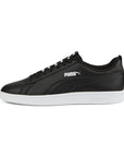 Puma adult sneaker shoe Smash v2 Tape 386397 02 black