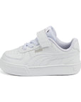 Puma low sneakers with elastic lace and velcro Caven AC+ 389309 01 white-grey
