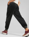 Puma women's Deco Glam velvet trousers 522255 01 black