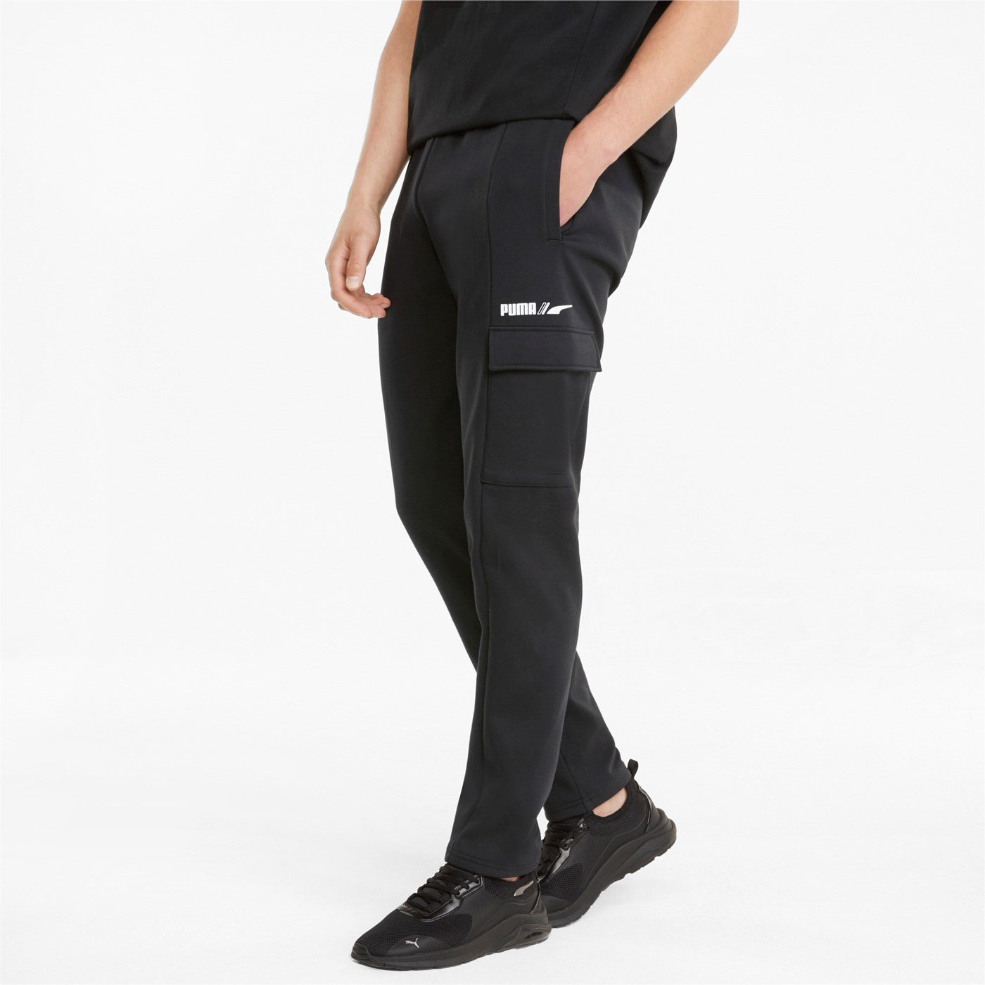 Puma Sports trousers with pockets for men RAD/CAL Winterized 589401-01 black