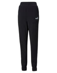 Puma women's sports trousers with cuff ESS+ Embroidery High-Waist Pants TR cl 847093-01 black