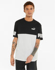 Puma Colorblock T-shirt 847389 01 black-white