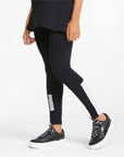 Puma women's sports pants with high waist Power Colorblock 7/8 Leggings 849103 01 black