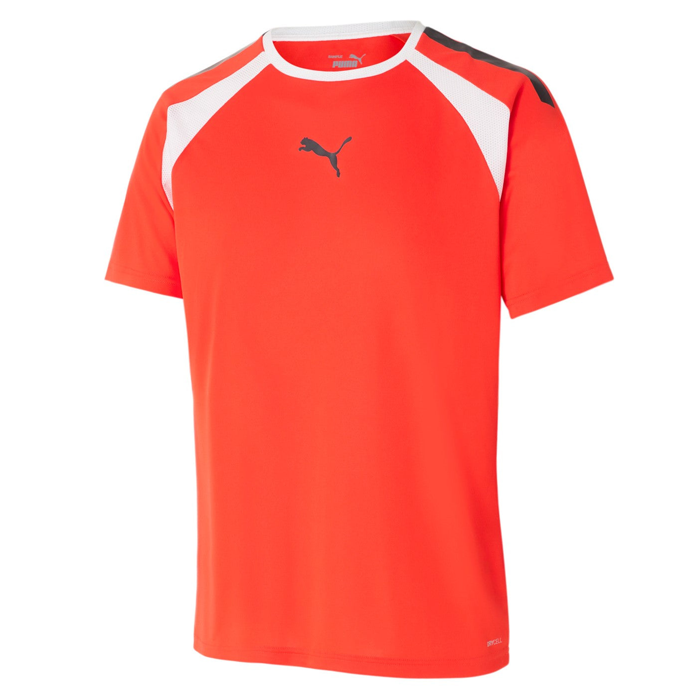 Puma short-sleeved padel t-shirt for men teamLIGA 931433 13 cherry tomato