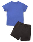 Puma completino da infant Minicats maglietta e pantaloncino 845839-92 azzurro blu