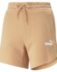 Puma Women's sports shorts Short ESS Waist 848339 89 dusty tan