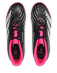 Adidas scarpa da calcetto unisex Predator Accuracy.4 TF GW4647 nero bianco rosa