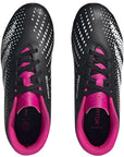 Adidas Predator Accuracy.4 FxG HQ0952 black white pink boys football boot