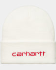 Carhartt Script Beanie hat 1030884 0WK wax-rocket one size